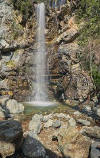 Kalidonia Waterfall in Troodos Mountains Cyprus